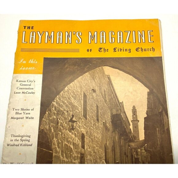 The Laymans Magazine May 1940 Episcopal Living Church News Vintage Christian - Picture 7 of 11